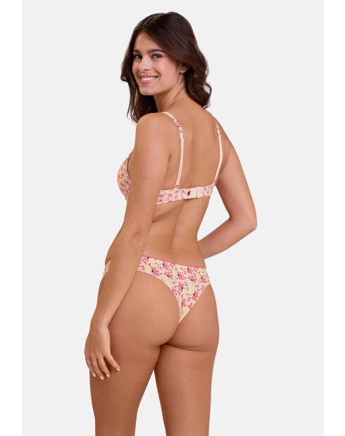Soutien-gorge Trépidante imprimé illusion florale