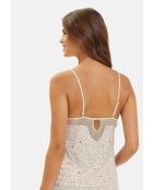 Caraco homewear Merveilleuse Pop imprimé floral candide