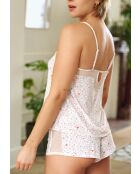 Caraco homewear Merveilleuse Pop imprimé floral candide