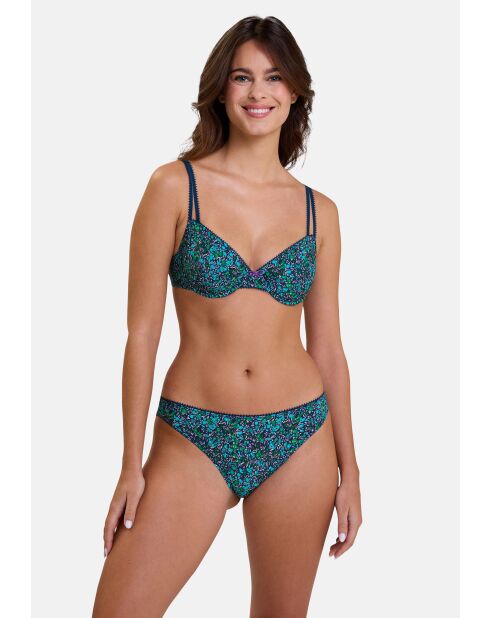 Culotte Espiègle imprimé liberty bleu