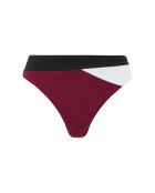 Culotte de bain Beyond the beach colorblock prune