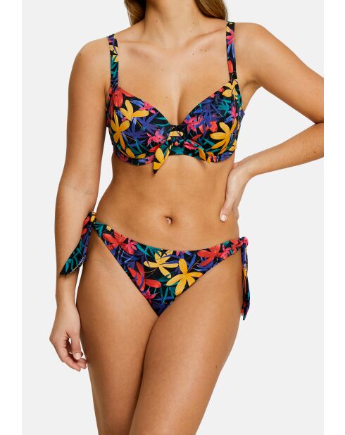 Culotte de bain Island Dream florale noire