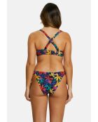 Culotte de bain Island Dream florale noire