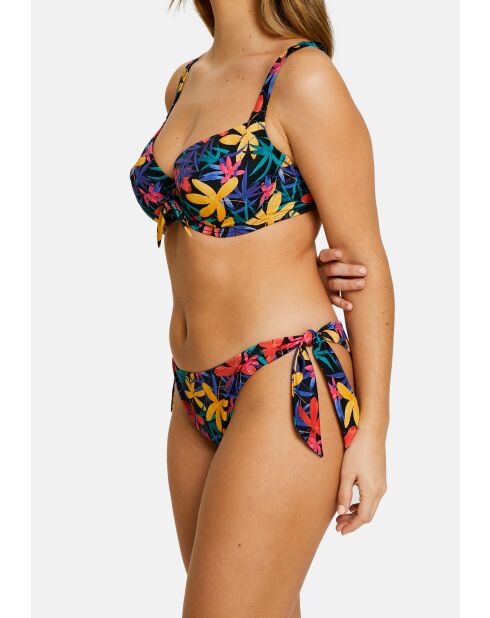 Culotte de bain Island Dream florale noire