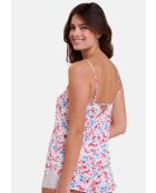 Caraco homewear Talentueuse imprimé aquarelle florale