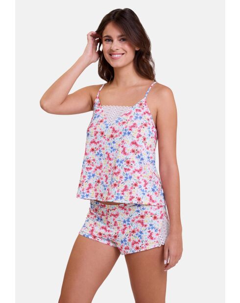 Caraco homewear Talentueuse imprimé aquarelle florale