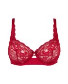 Soutien-gorge corbeille à armatures Lily rouge rubis