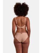 Culotte Georgia broderie multicolore fond tuscany