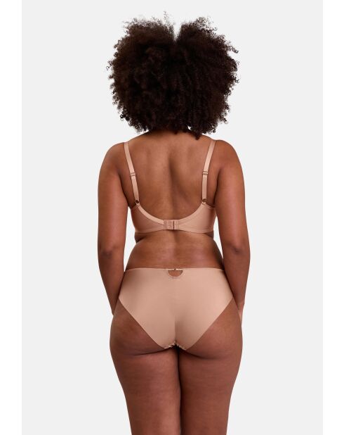 Culotte Georgia broderie multicolore fond tuscany