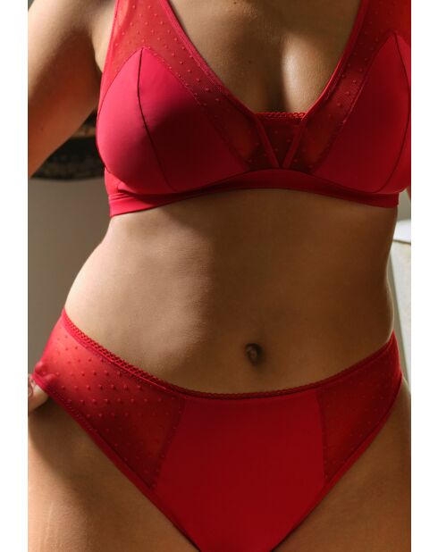 Culotte menstruelle - flux moyen Rosie rouge pourpre
