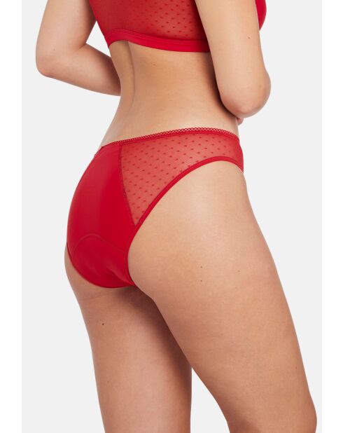 Culotte menstruelle - flux moyen Rosie rouge pourpre