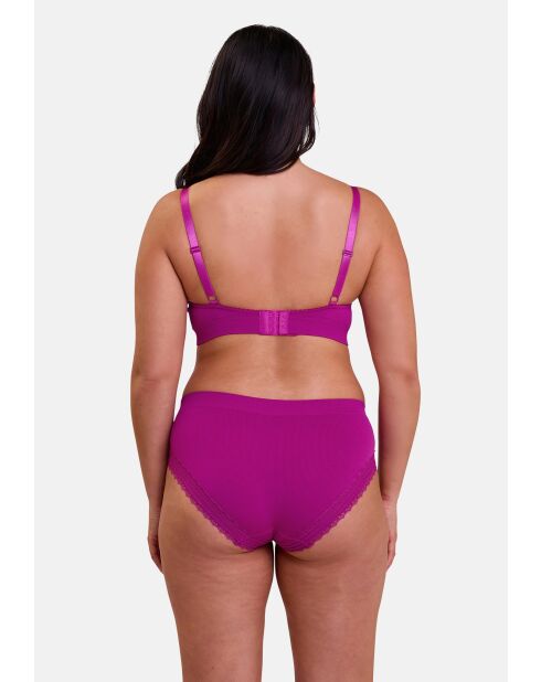 Culotte Agathe rose fuchsia