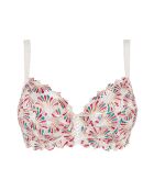 Soutien-gorge Arum Mosaic imprimé graphique aurore