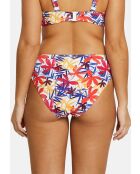Culotte de bain Island Dream florale blanche