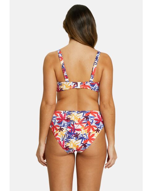 Culotte de bain Island Dream florale blanche