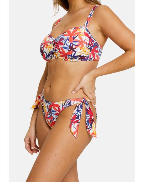 Culotte de bain Island Dream florale blanche