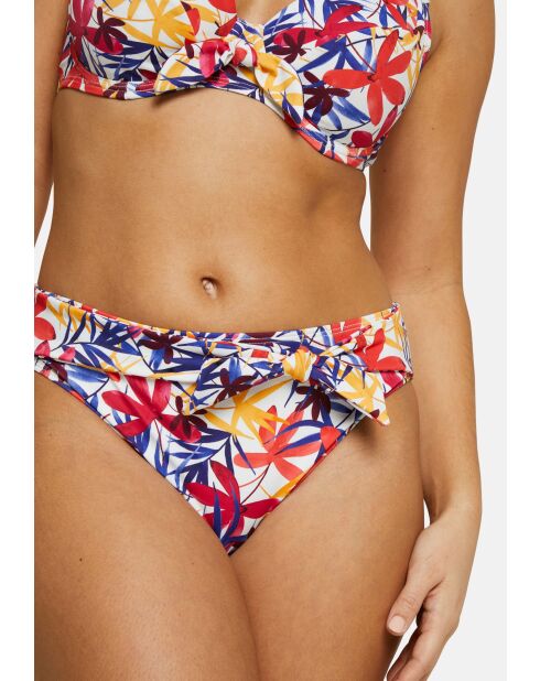 Culotte de bain Island Dream florale blanche