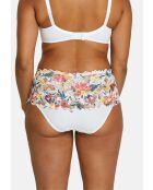 Culotte Arum Mosaic imprimé floral magnolia