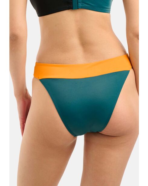 Culotte de bain Beyond the beach noir vert ocre