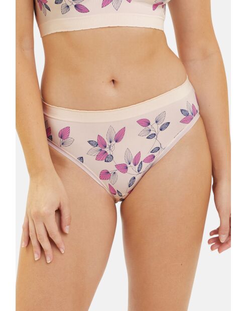 Culotte Zen Fantaisie imprimé feuillage zen