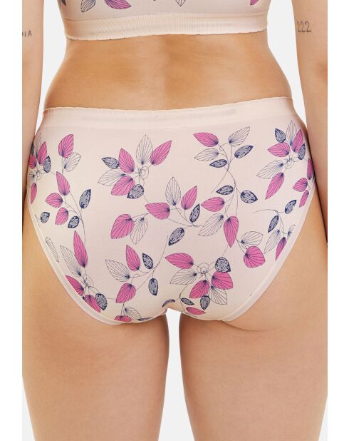 Culotte Zen Fantaisie imprimé feuillage zen