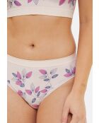 Culotte Zen Fantaisie imprimé feuillage zen