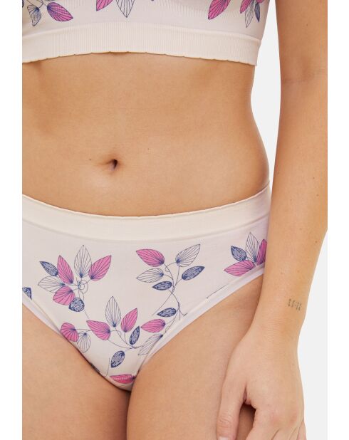 Culotte Zen Fantaisie imprimé feuillage zen