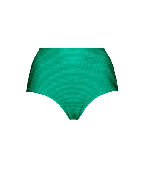 Culotte de bain taille haute Glamourous Textured vert tropical