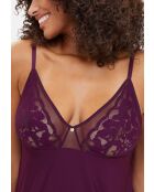 Nuisette Romance violet profond