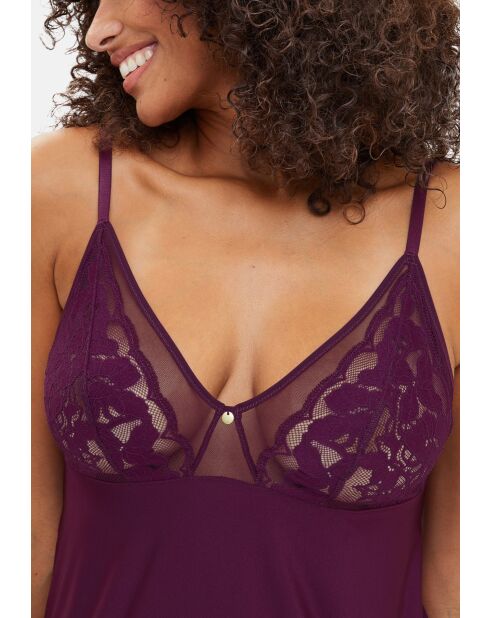Nuisette Romance violet profond