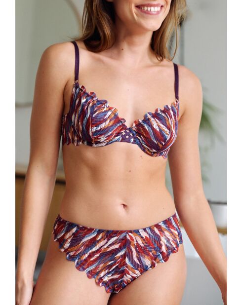 Culotte Gracieuse Pop imprimé camouflage charmant
