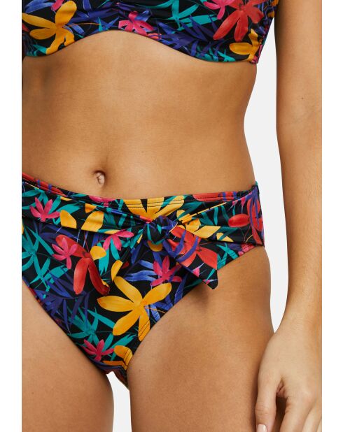 Culotte de bain Island Dream florale noire