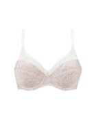 Soutien-gorge Complice imprimé graphique taupe