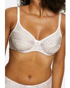 Soutien-gorge Complice imprimé graphique taupe