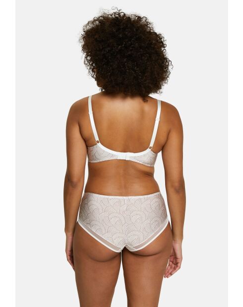 Soutien-gorge Complice imprimé graphique taupe