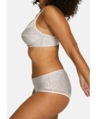 Soutien-gorge Complice imprimé graphique taupe