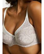 Soutien-gorge Complice imprimé graphique taupe