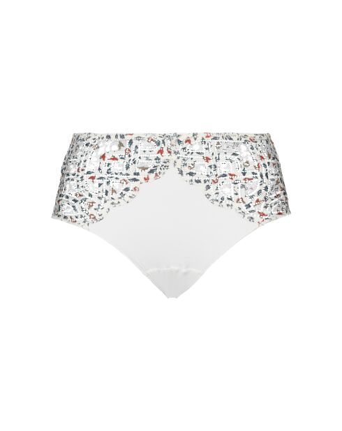 Culotte Elise Fantaisy imprimé liberty ivoire et cabernet
