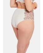 Culotte Elise Fantaisy imprimé liberty ivoire et cabernet
