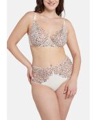 Culotte Elise Fantaisy imprimé liberty ivoire et cabernet