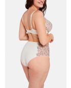 Culotte Elise Fantaisy imprimé liberty ivoire et cabernet