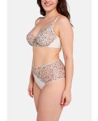 Culotte Elise Fantaisy imprimé liberty ivoire et cabernet