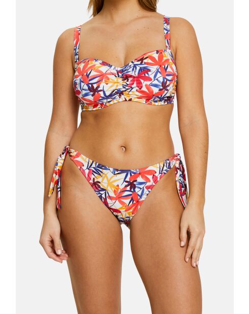 Culotte de bain Island Dream florale blanche