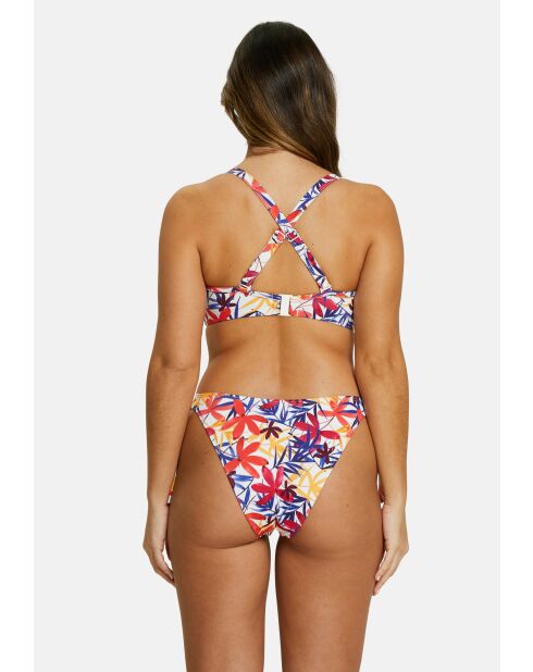Culotte de bain Island Dream florale blanche