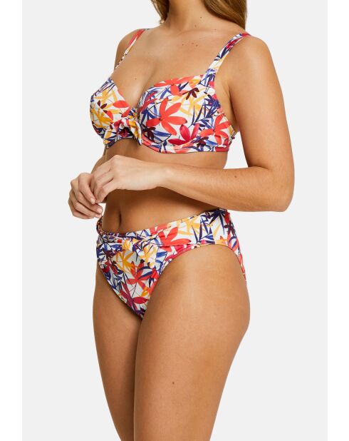 Culotte de bain Island Dream florale blanche