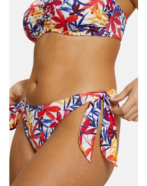Culotte de bain Island Dream florale blanche