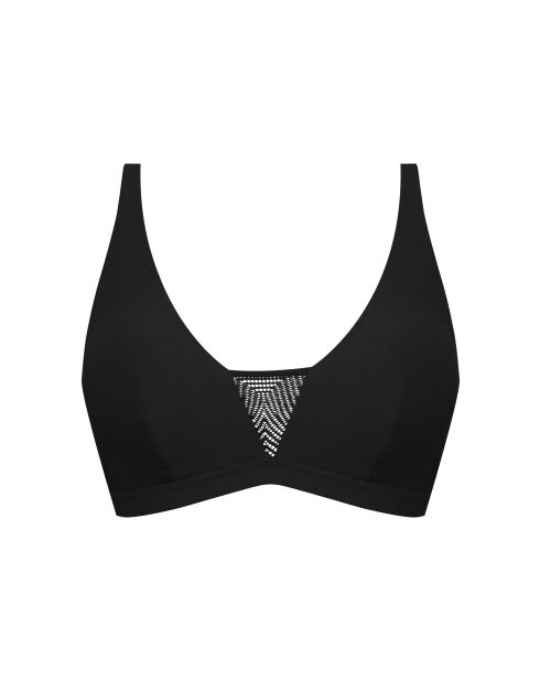 Soutien-gorge brassière sans armatures Thelma noir