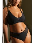Soutien-gorge brassière sans armatures Thelma noir