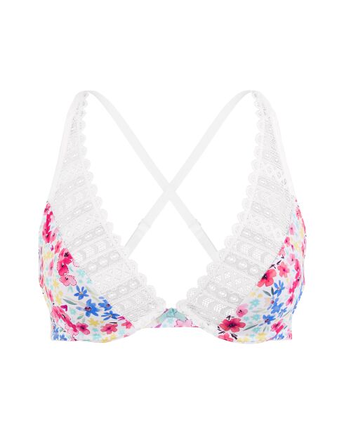 Soutien-gorge Talentueuse imprimé aquarelle florale