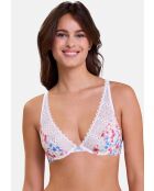 Soutien-gorge Talentueuse imprimé aquarelle florale